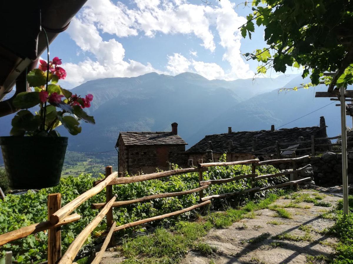 B&B Al Vecchio Torchio Settimo Vittone Exteriör bild